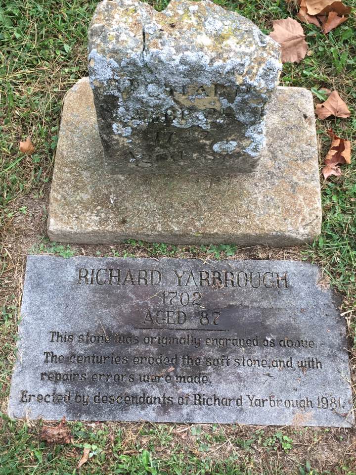 Old Richard's Grave Markers